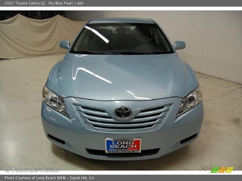 Sky Blue Pearl / Ash 2007 Toyota Camry LE