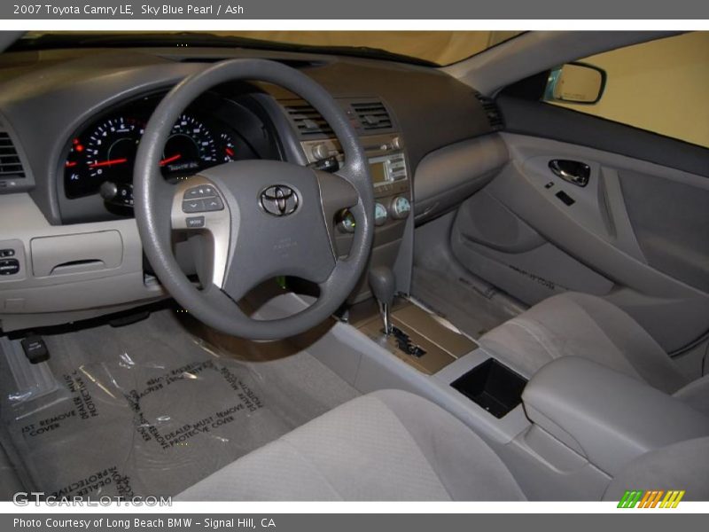 Sky Blue Pearl / Ash 2007 Toyota Camry LE