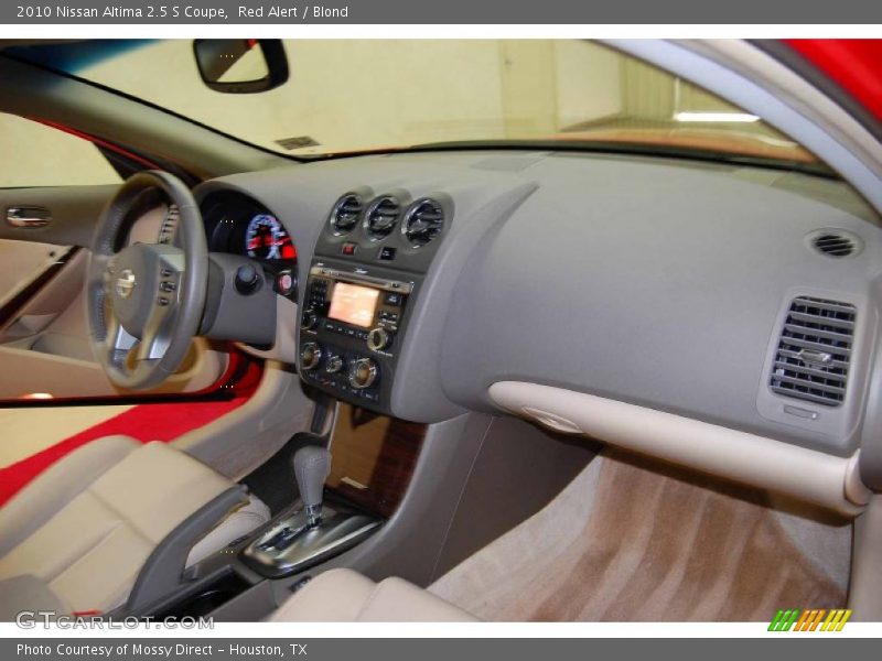Red Alert / Blond 2010 Nissan Altima 2.5 S Coupe