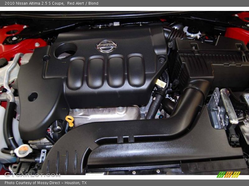 Red Alert / Blond 2010 Nissan Altima 2.5 S Coupe