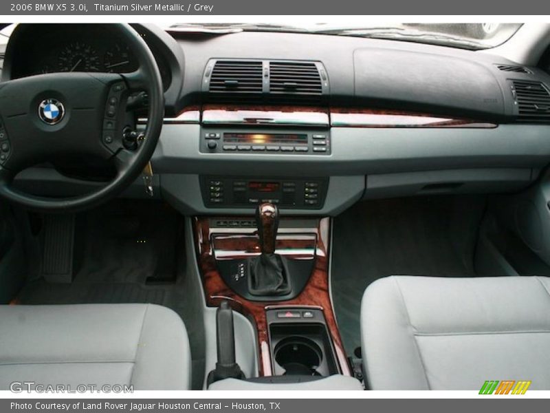 Titanium Silver Metallic / Grey 2006 BMW X5 3.0i