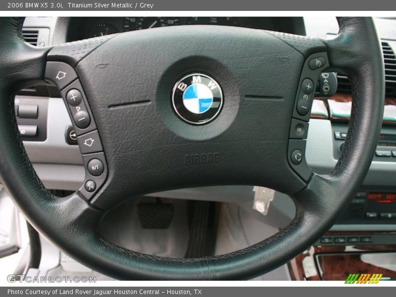 Titanium Silver Metallic / Grey 2006 BMW X5 3.0i