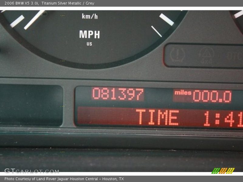 Titanium Silver Metallic / Grey 2006 BMW X5 3.0i
