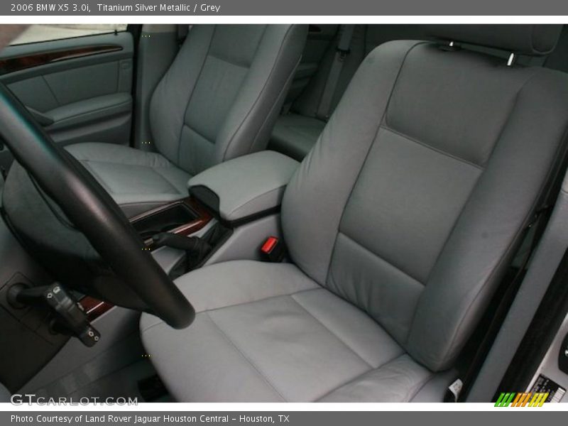 Titanium Silver Metallic / Grey 2006 BMW X5 3.0i