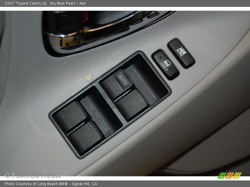 Sky Blue Pearl / Ash 2007 Toyota Camry LE
