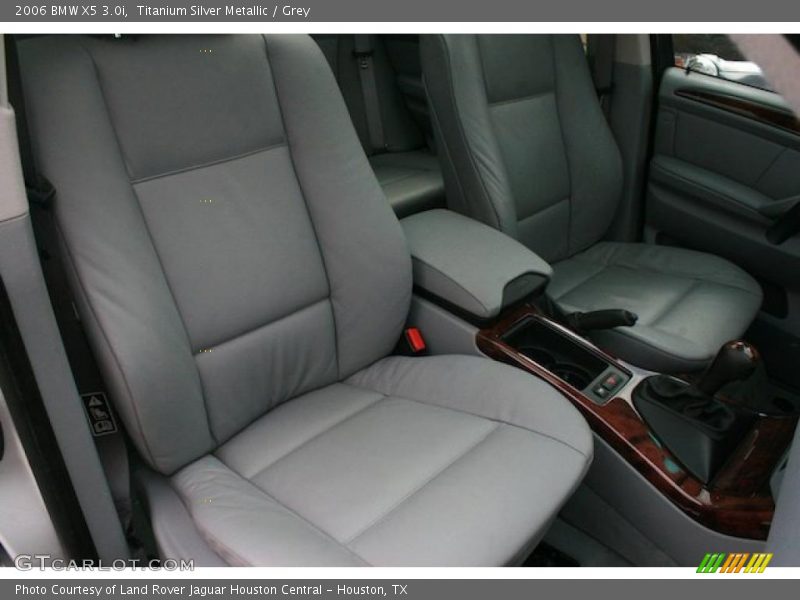 Titanium Silver Metallic / Grey 2006 BMW X5 3.0i