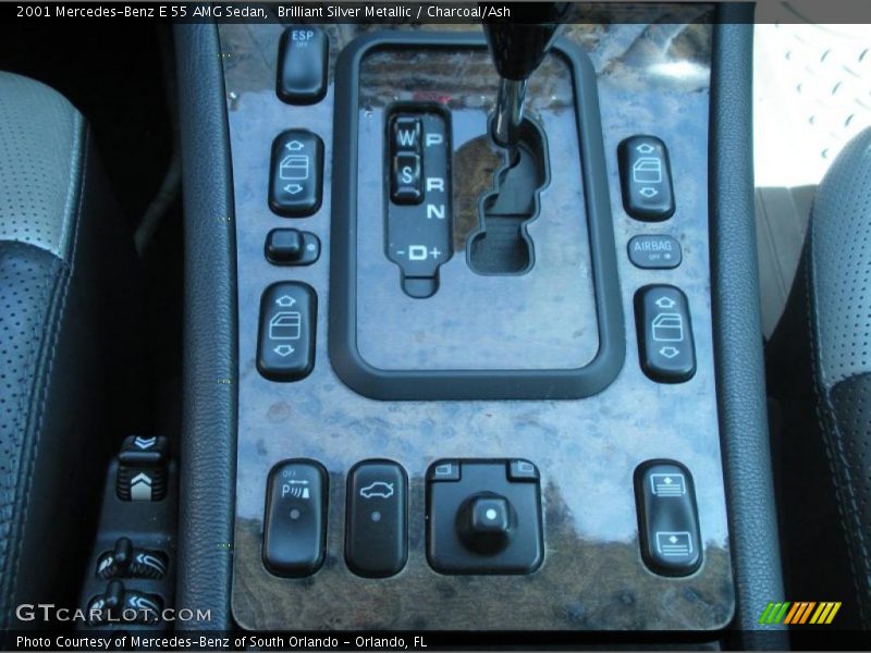  2001 E 55 AMG Sedan 5 Speed Automatic Shifter