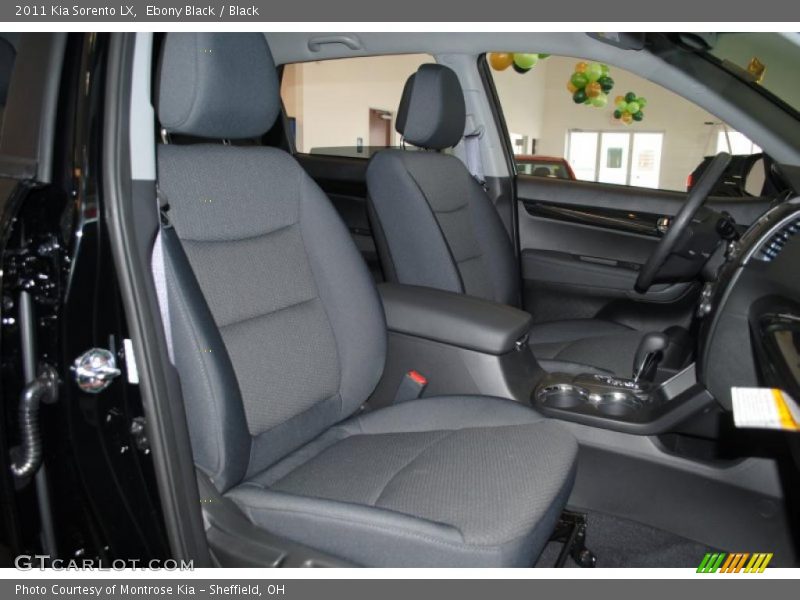 Ebony Black / Black 2011 Kia Sorento LX
