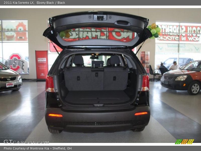 Ebony Black / Black 2011 Kia Sorento LX