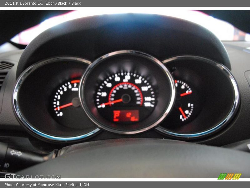 Ebony Black / Black 2011 Kia Sorento LX