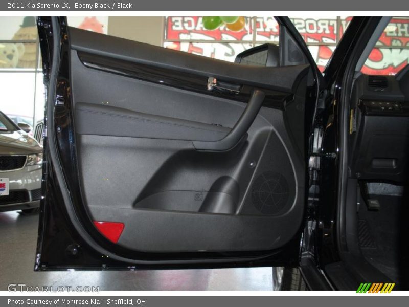 Ebony Black / Black 2011 Kia Sorento LX