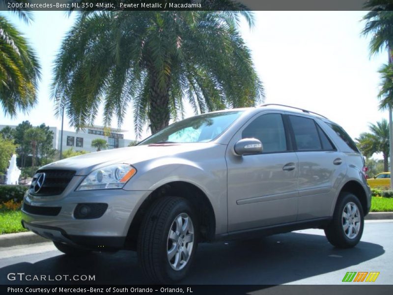 Pewter Metallic / Macadamia 2006 Mercedes-Benz ML 350 4Matic