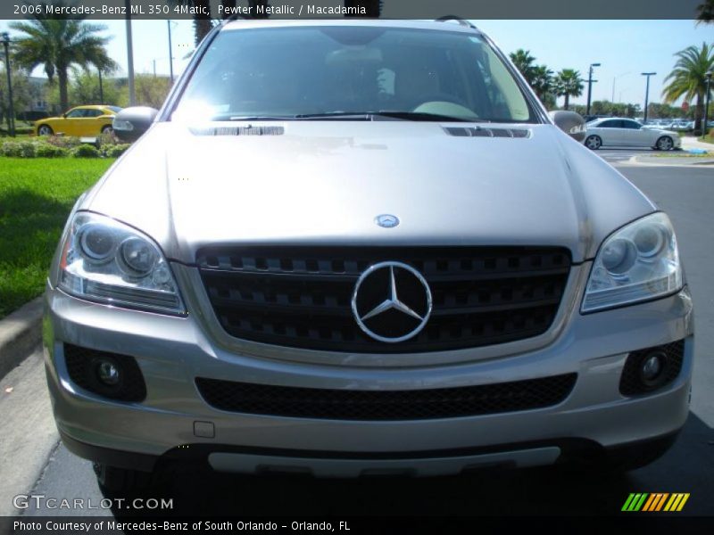 Pewter Metallic / Macadamia 2006 Mercedes-Benz ML 350 4Matic