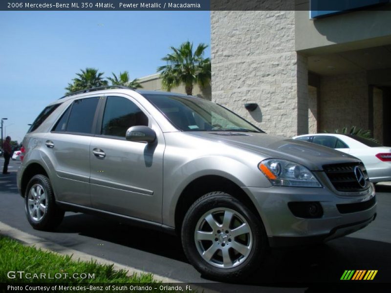 Pewter Metallic / Macadamia 2006 Mercedes-Benz ML 350 4Matic