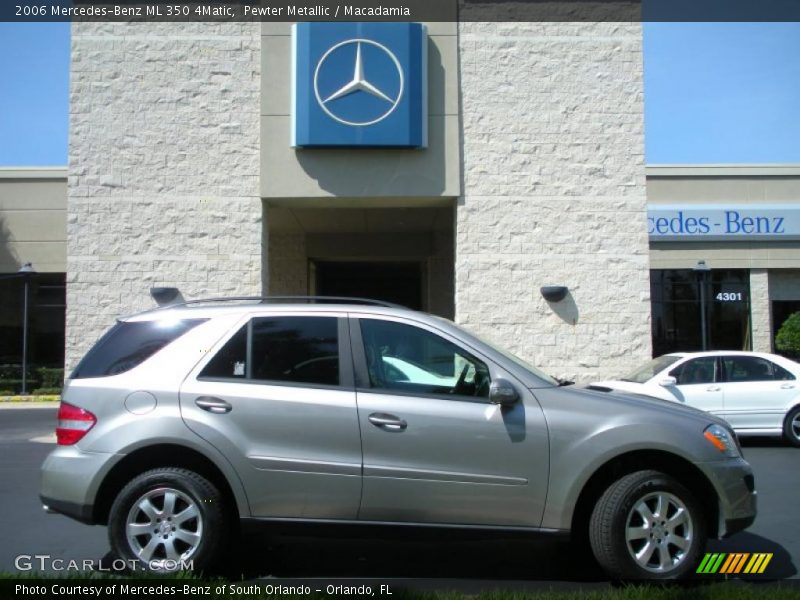 Pewter Metallic / Macadamia 2006 Mercedes-Benz ML 350 4Matic