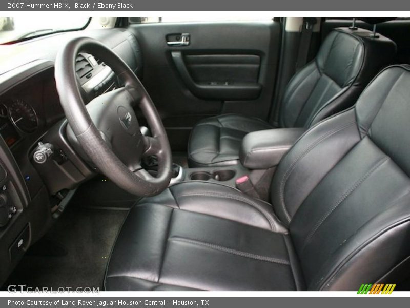 Black / Ebony Black 2007 Hummer H3 X
