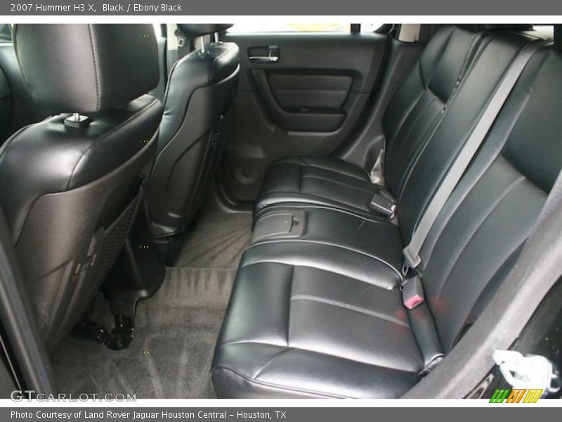 Black / Ebony Black 2007 Hummer H3 X