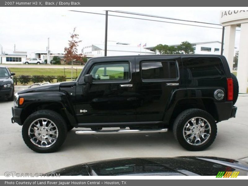 Black / Ebony Black 2007 Hummer H3 X