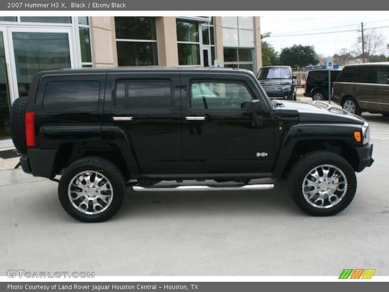 Black / Ebony Black 2007 Hummer H3 X