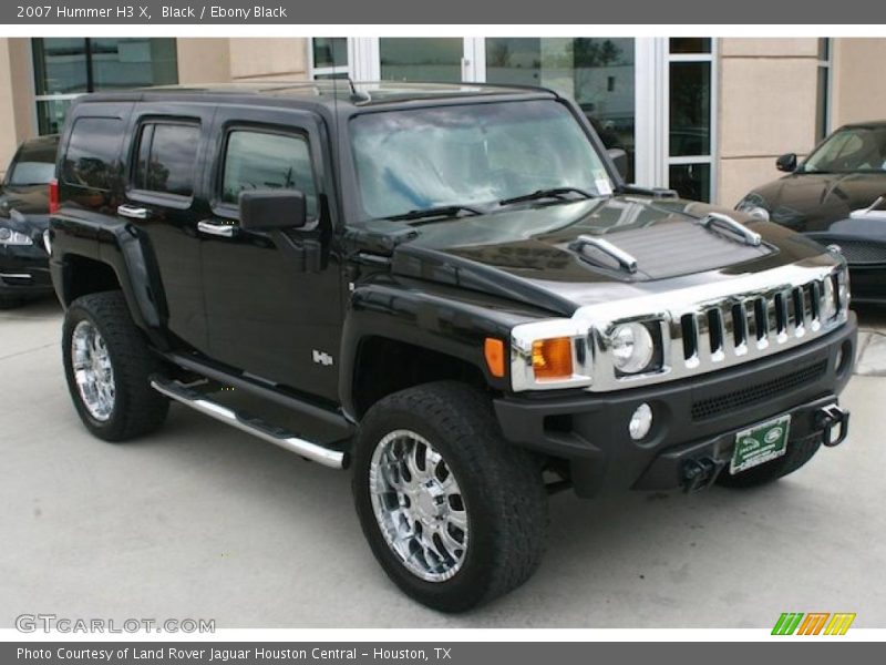 Black / Ebony Black 2007 Hummer H3 X