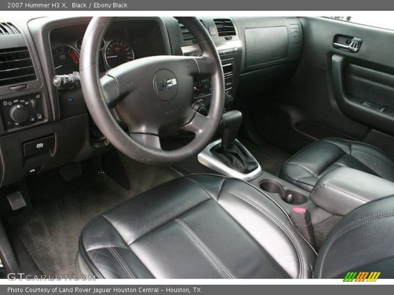 Black / Ebony Black 2007 Hummer H3 X