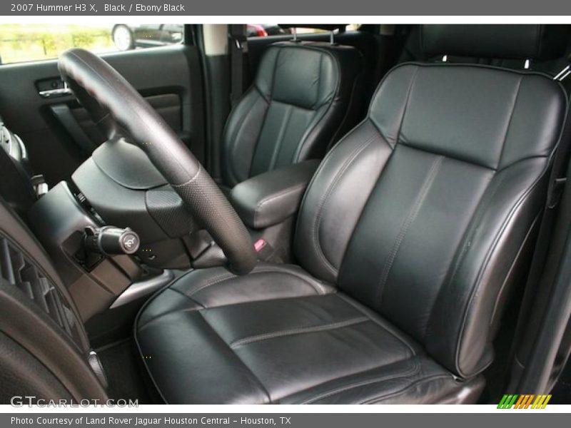 Black / Ebony Black 2007 Hummer H3 X