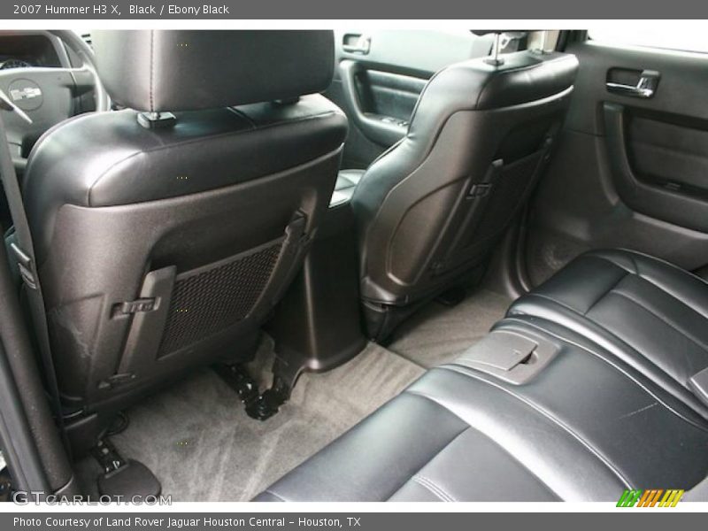 Black / Ebony Black 2007 Hummer H3 X