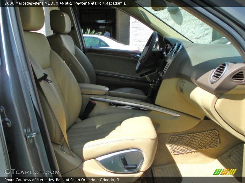 Pewter Metallic / Macadamia 2006 Mercedes-Benz ML 350 4Matic