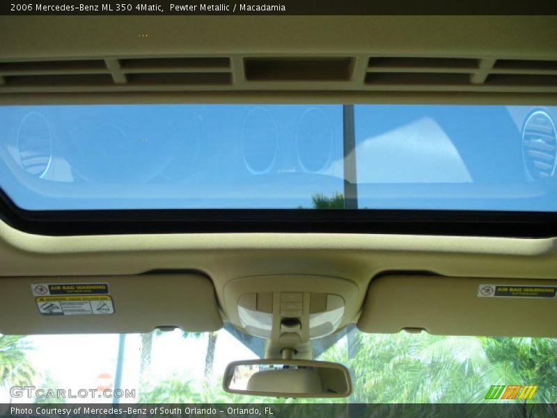 Pewter Metallic / Macadamia 2006 Mercedes-Benz ML 350 4Matic