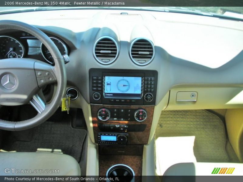 Pewter Metallic / Macadamia 2006 Mercedes-Benz ML 350 4Matic