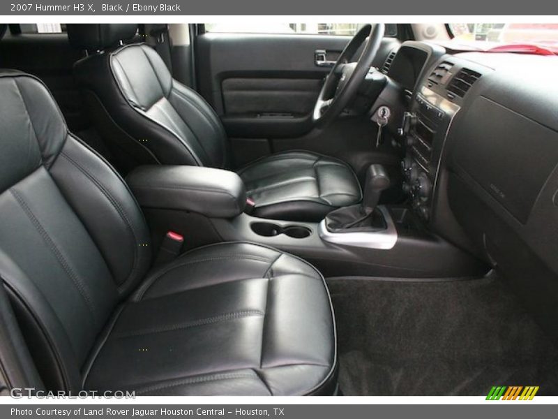 Black / Ebony Black 2007 Hummer H3 X