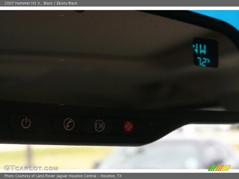 Black / Ebony Black 2007 Hummer H3 X