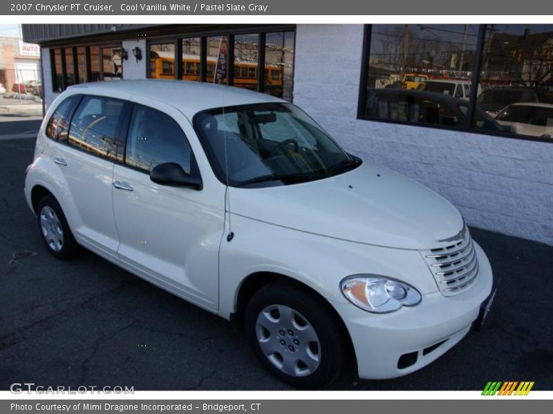 Cool Vanilla White / Pastel Slate Gray 2007 Chrysler PT Cruiser