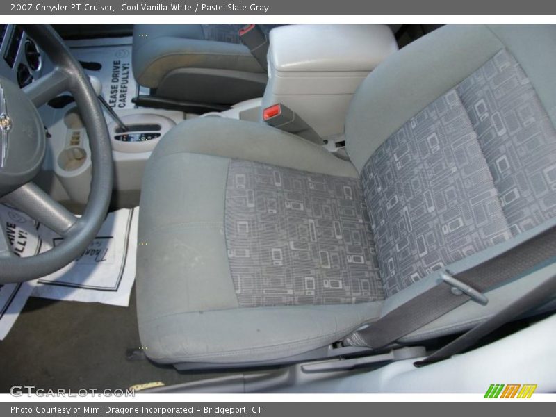 Cool Vanilla White / Pastel Slate Gray 2007 Chrysler PT Cruiser