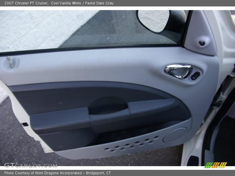 Cool Vanilla White / Pastel Slate Gray 2007 Chrysler PT Cruiser