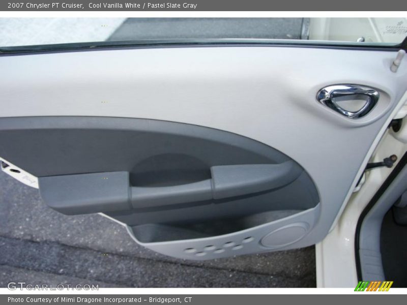 Cool Vanilla White / Pastel Slate Gray 2007 Chrysler PT Cruiser