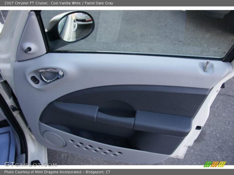 Cool Vanilla White / Pastel Slate Gray 2007 Chrysler PT Cruiser