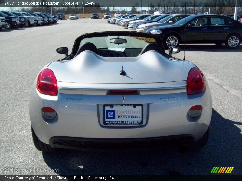  2007 Solstice Roadster Cool Silver