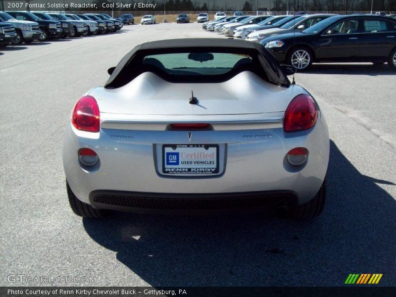  2007 Solstice Roadster Cool Silver