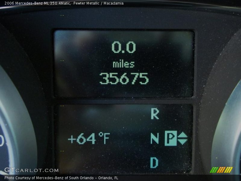 Pewter Metallic / Macadamia 2006 Mercedes-Benz ML 350 4Matic
