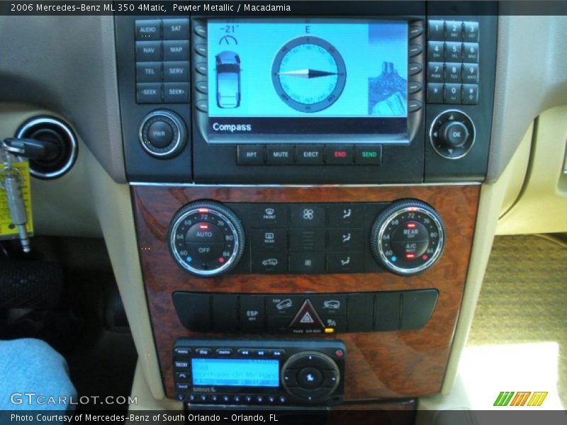 Pewter Metallic / Macadamia 2006 Mercedes-Benz ML 350 4Matic