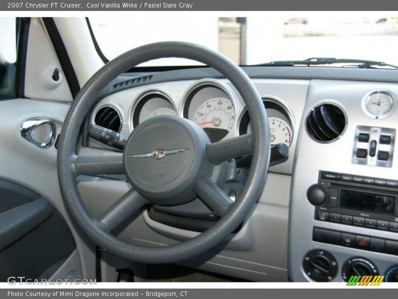 Cool Vanilla White / Pastel Slate Gray 2007 Chrysler PT Cruiser