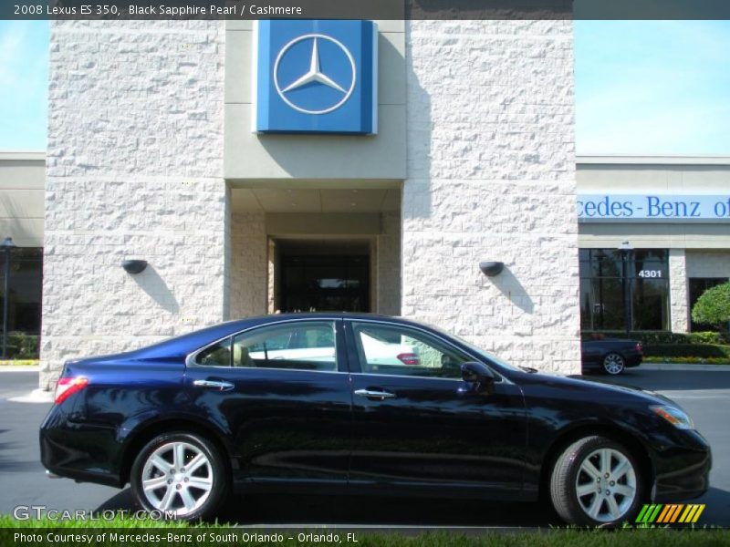 Black Sapphire Pearl / Cashmere 2008 Lexus ES 350