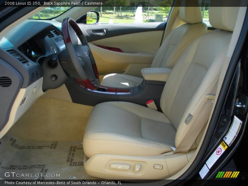 Black Sapphire Pearl / Cashmere 2008 Lexus ES 350