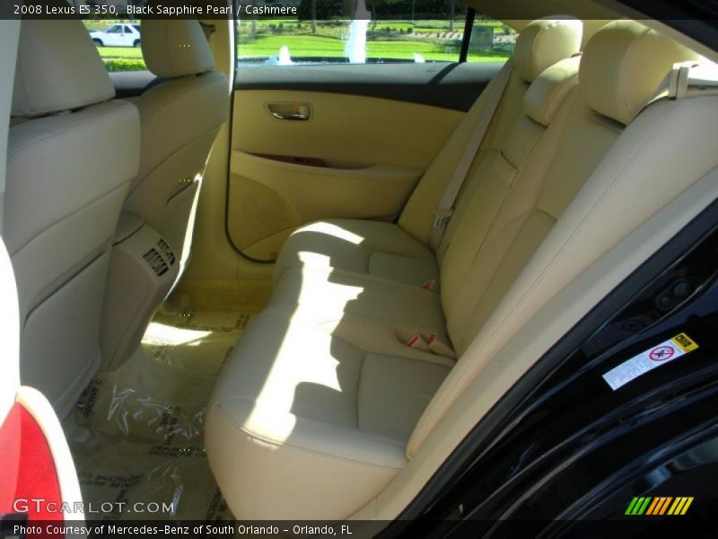 Black Sapphire Pearl / Cashmere 2008 Lexus ES 350