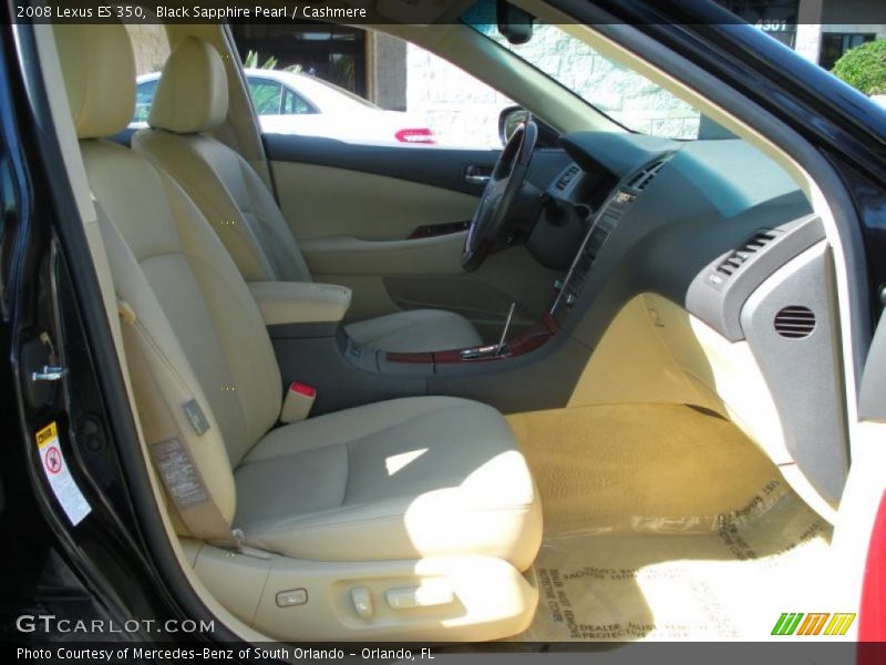 Black Sapphire Pearl / Cashmere 2008 Lexus ES 350