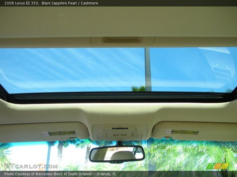 Black Sapphire Pearl / Cashmere 2008 Lexus ES 350