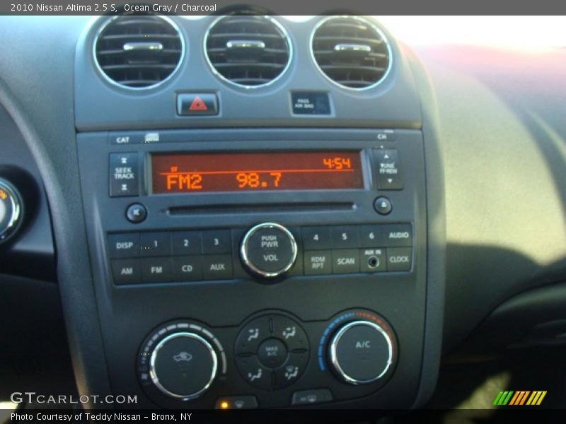 Ocean Gray / Charcoal 2010 Nissan Altima 2.5 S