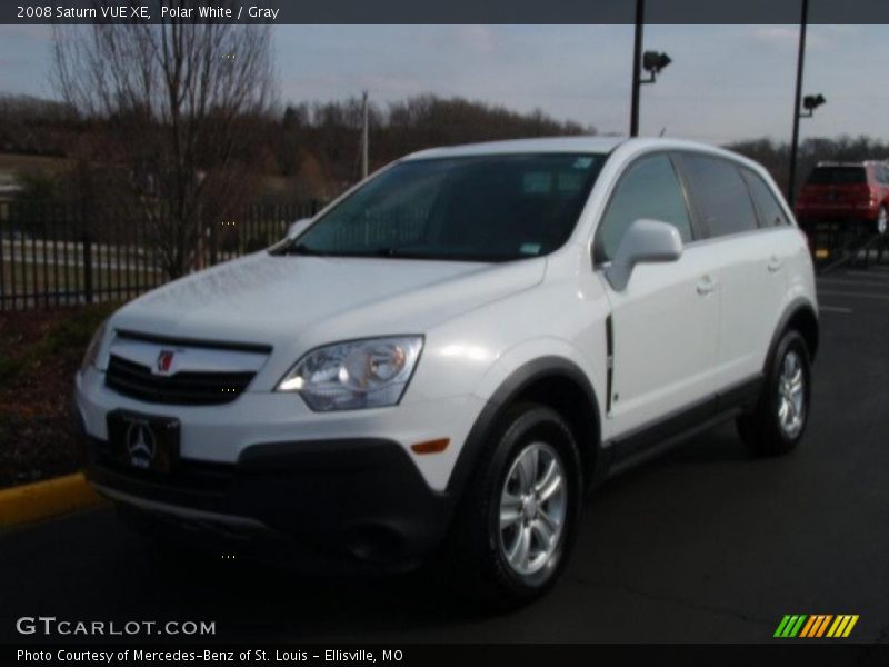 Polar White / Gray 2008 Saturn VUE XE