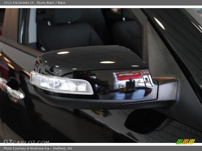 Ebony Black / Black 2011 Kia Sorento LX